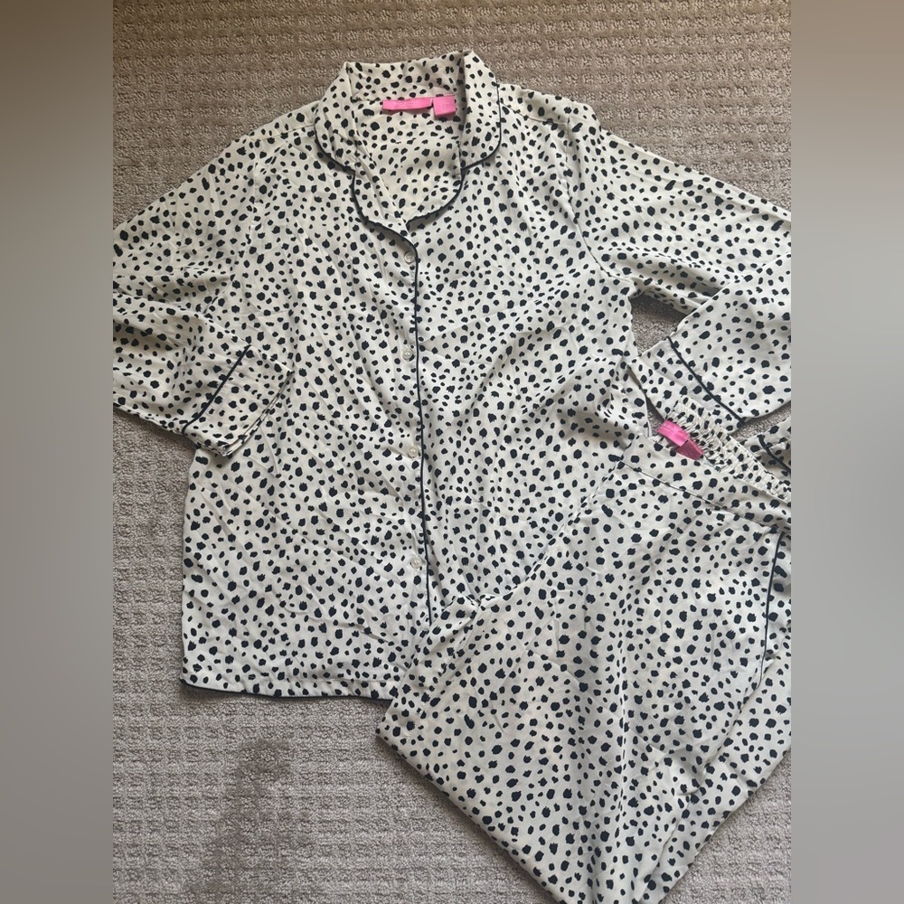 Isaac Mizrahi sleep wear set pijamas size medium